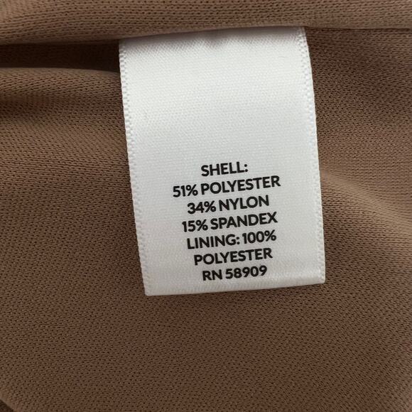 Nurture by Westbound Woman Velvet Maxi Dress 2X Brown Animal Print High Low Hem - Picture 7 of 10